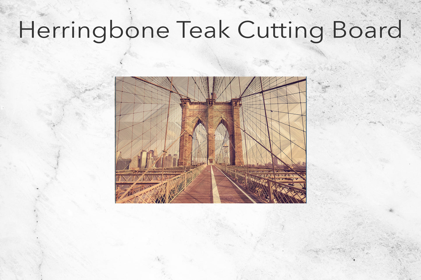 Brooklyn Bridge Boardwalk Print