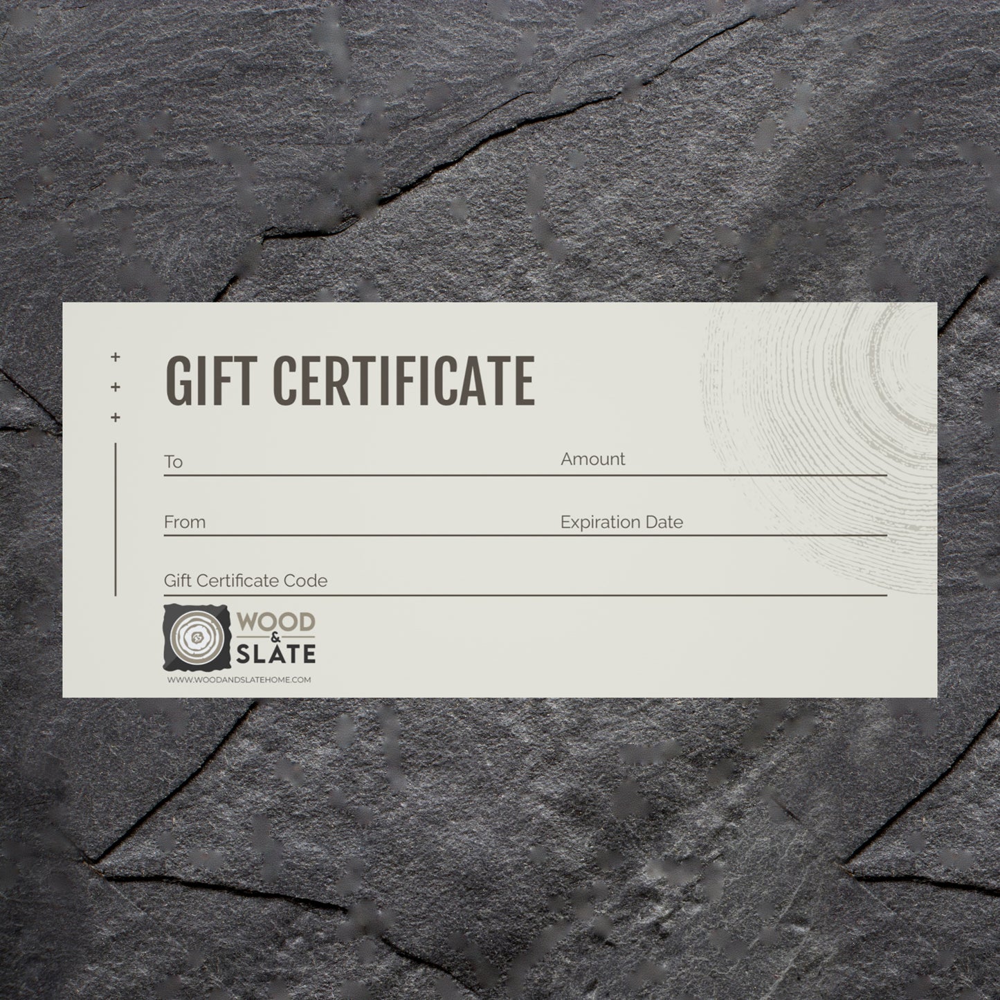 Wood & Slate Gift Card