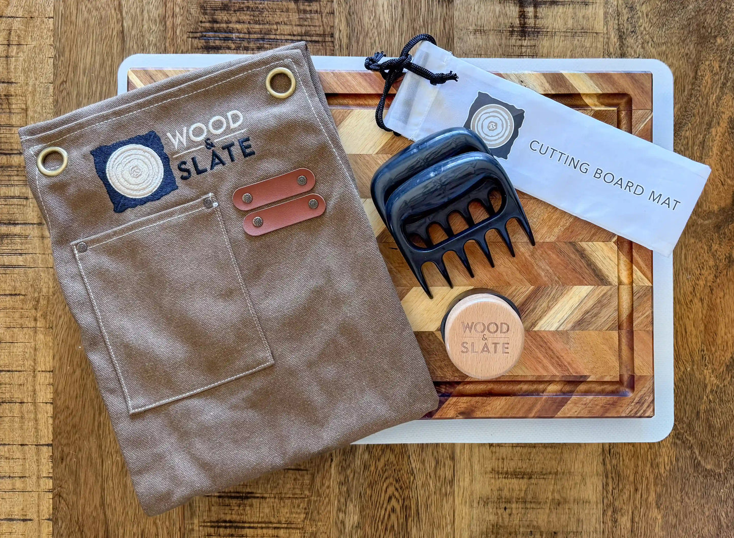 Tan Apron display_on