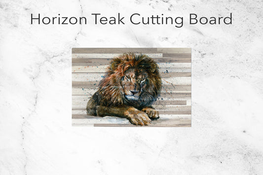 Male Lion Painting Print