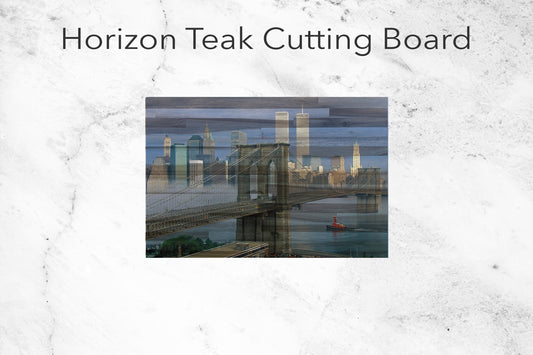 Brooklyn Bridge with Twin Towers Print