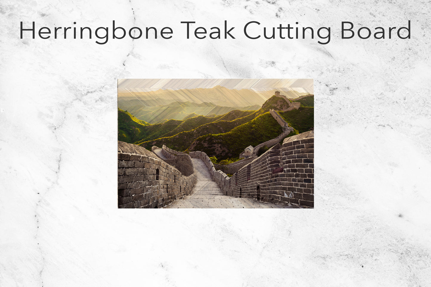 The Great Wall of China at Sunset II Print