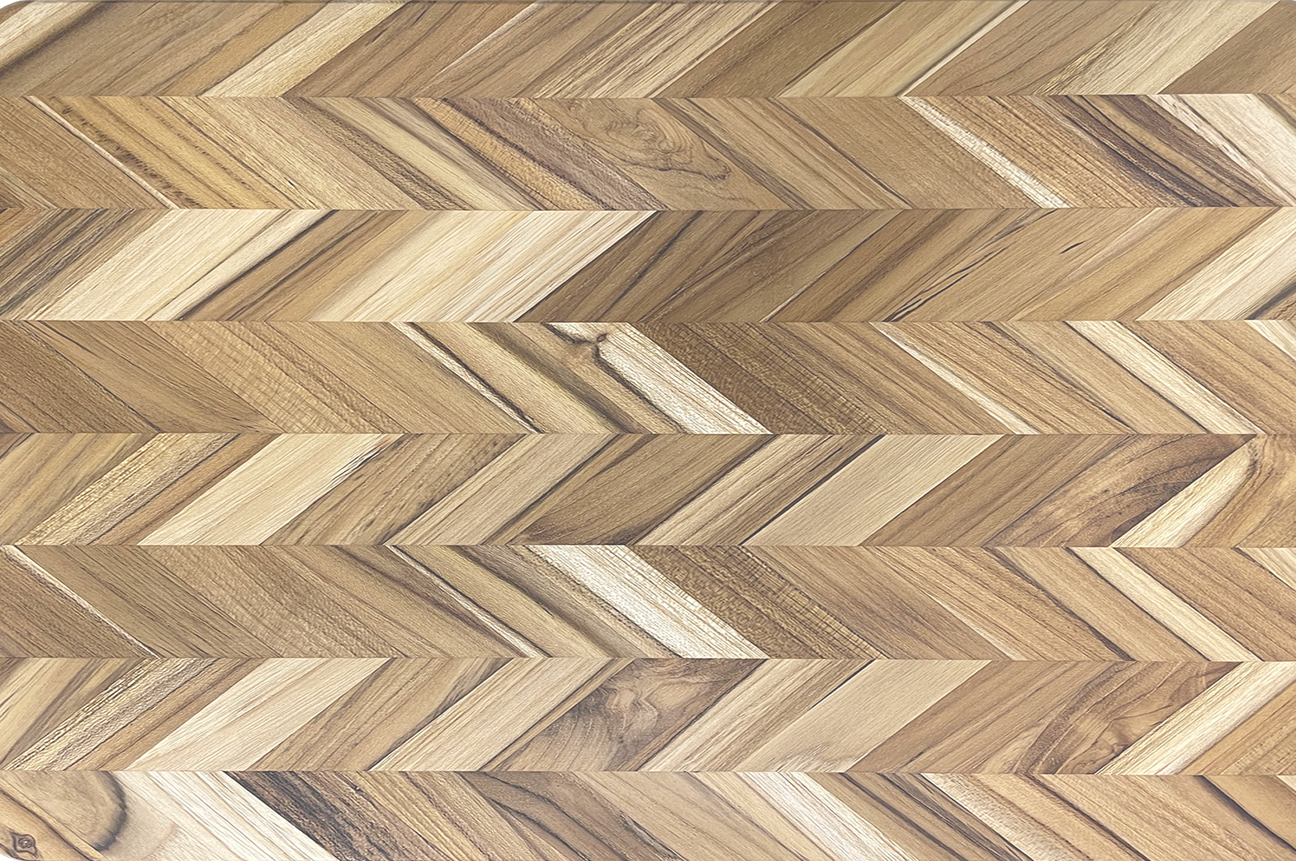 Herringbone wood pattern for cutting board.
