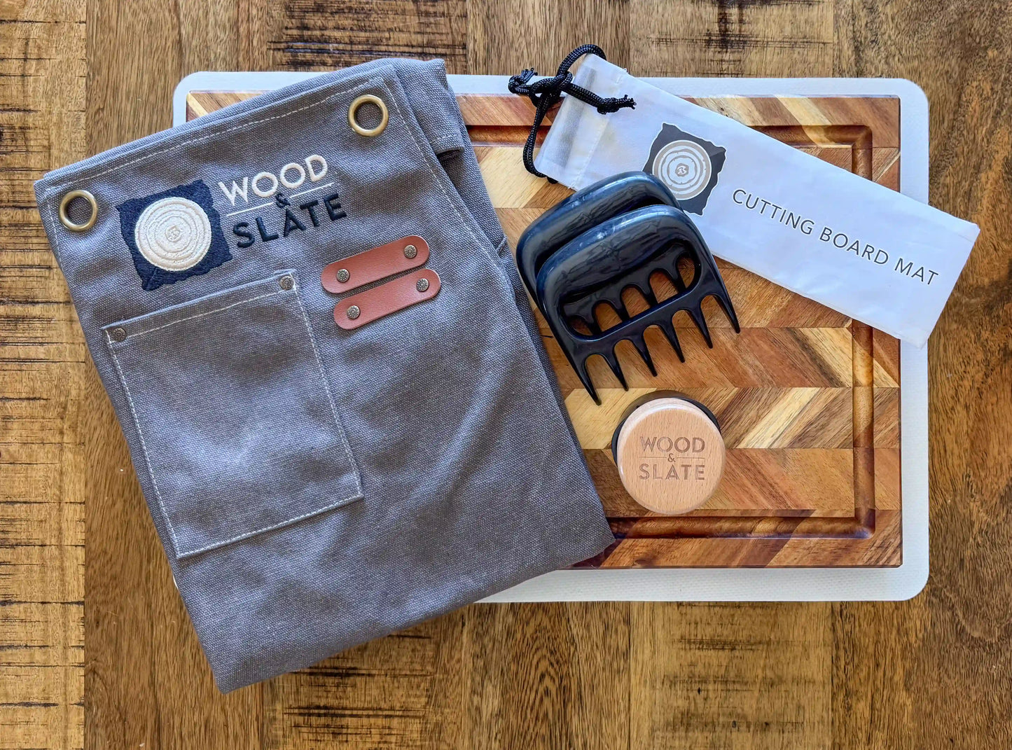 Grey CanvasApron display_on