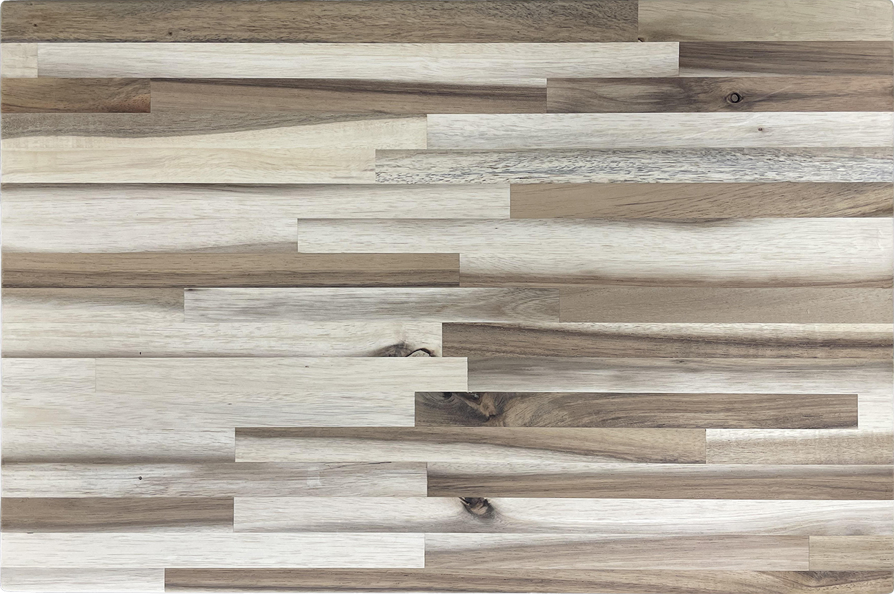 Horizontal wood pattern for cutting board.