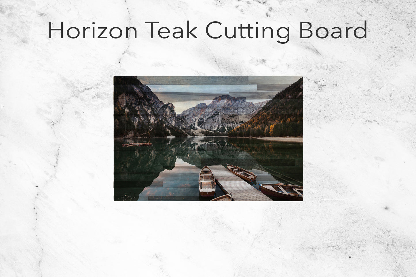 Row Boats On Lago Di Braies