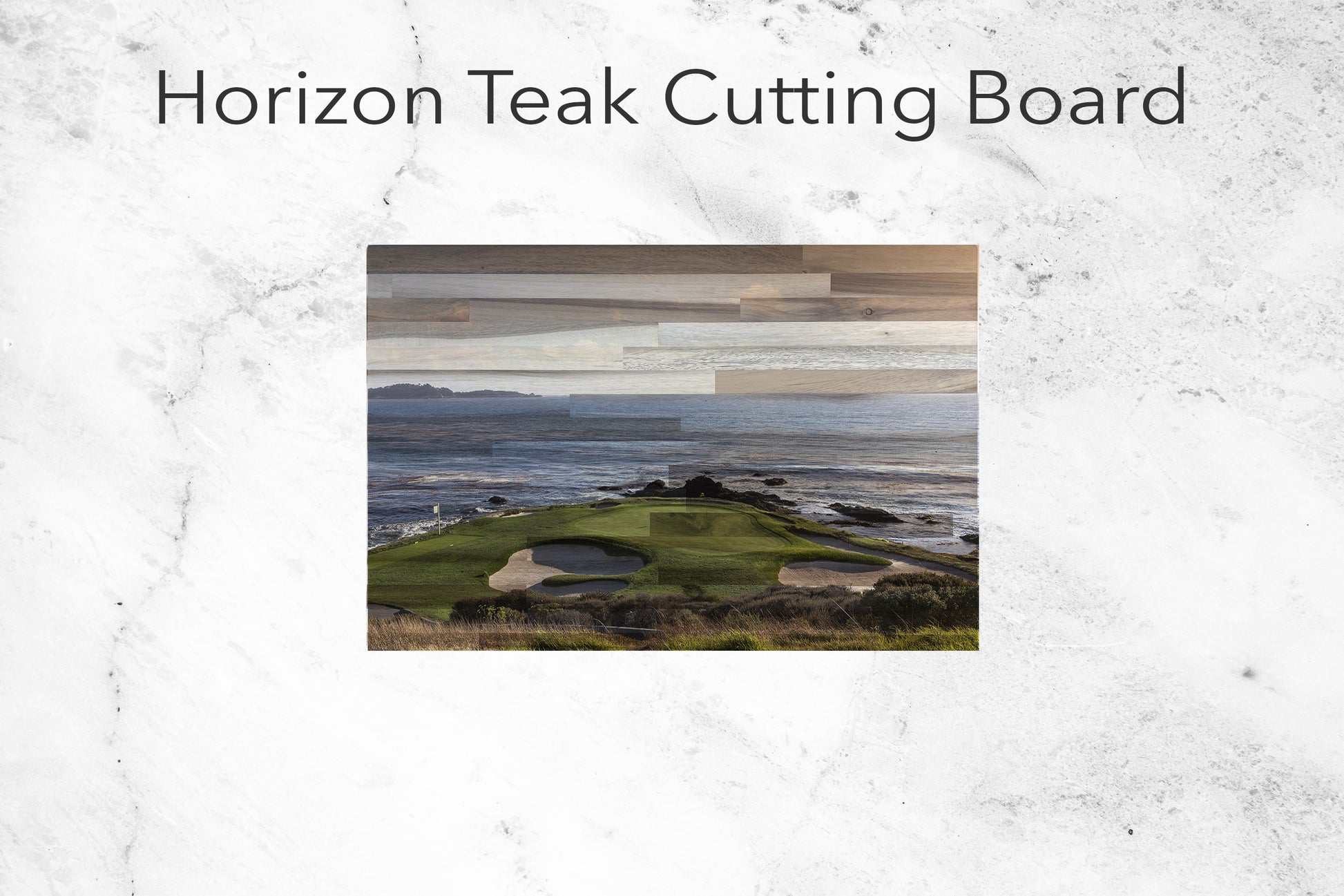 Pebble Beach Drone Golf Print II