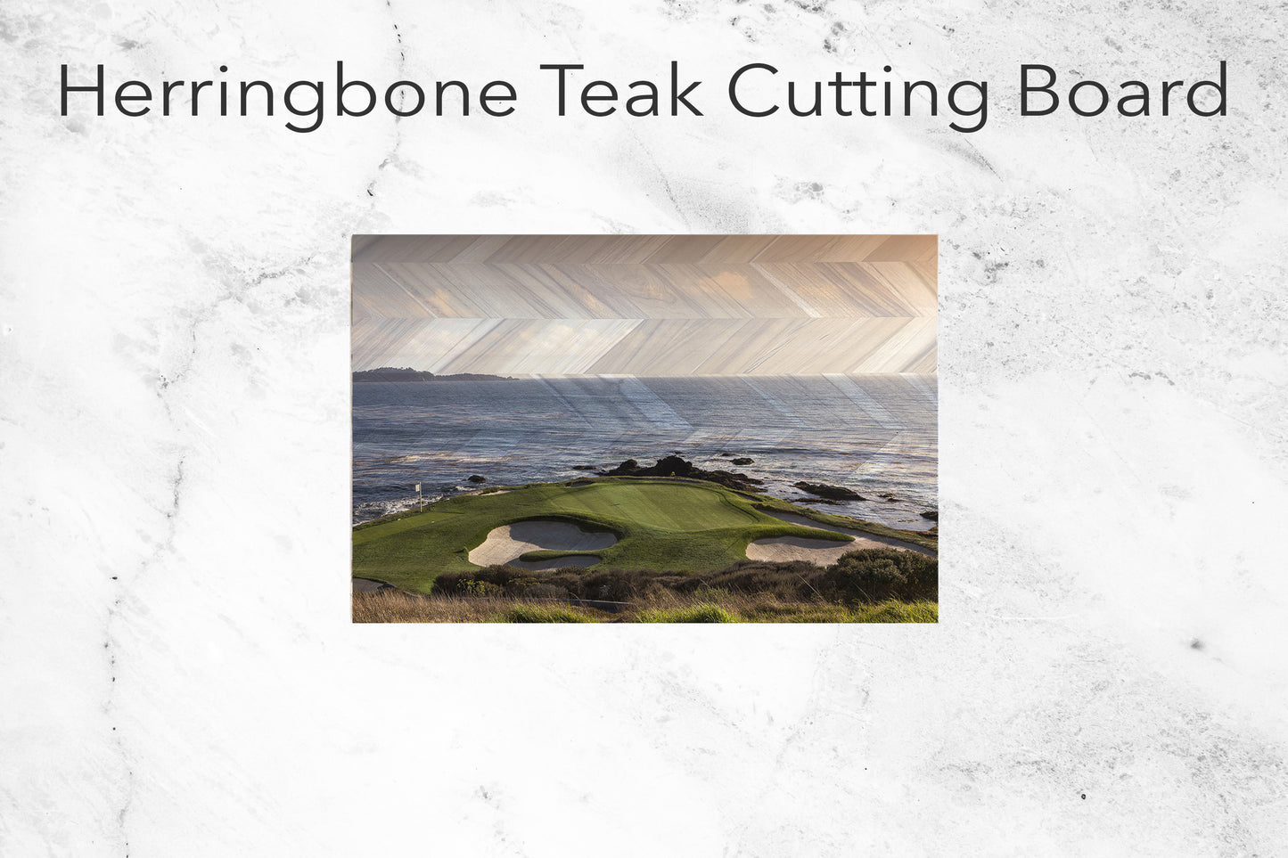 Pebble Beach Drone Golf Print II