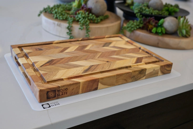 Cutting Board in use. display_on